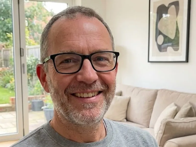 Before image for Gareth, 57